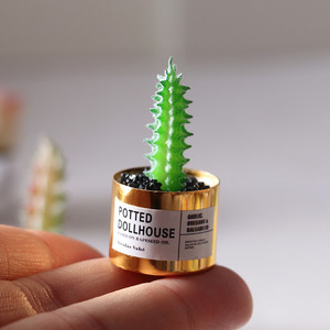 Modèle miniature <span class=keywords><strong>de</strong></span> plante succulente <span class=keywords><strong>en</strong></span> métal pour <span class=keywords><strong>maison</strong></span> <span class=keywords><strong>de</strong></span> poupée, matériau artisanal Ob11 GSC - Product Image 5