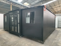 Cabane de vie extensible entièrement meublée de haute qualité pour la location Airbnb, les locations de vacances et les sites de glamping touristiques