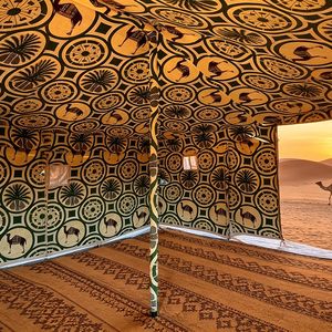 <span class=keywords><strong>Tienda</strong></span> de campaña árabe beduina de lujo con rayas blancas y negras para <span class=keywords><strong>glamping</strong></span> en el desierto, ideal para campamentos y resorts en el Medio Oriente (venta al por mayor) - Product Image 5
