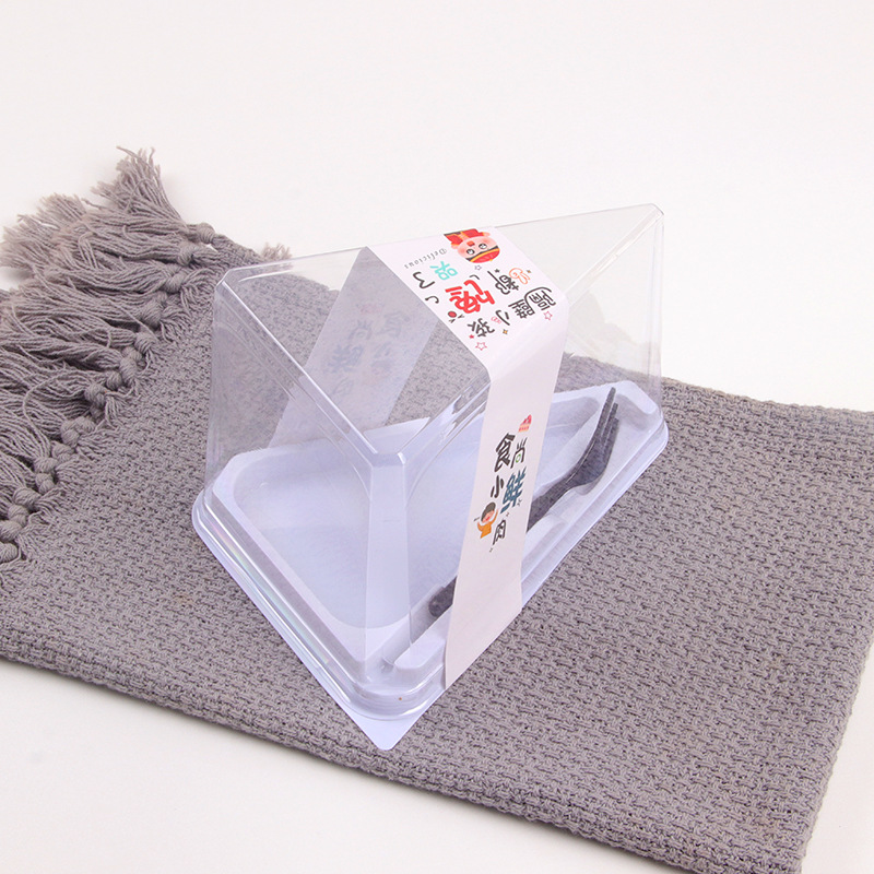 cake containers mini fork slice