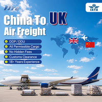 Service logistique direct IATA, fret aérien DDP garanti, agent de transport de la Chine vers le Royaume-Uni