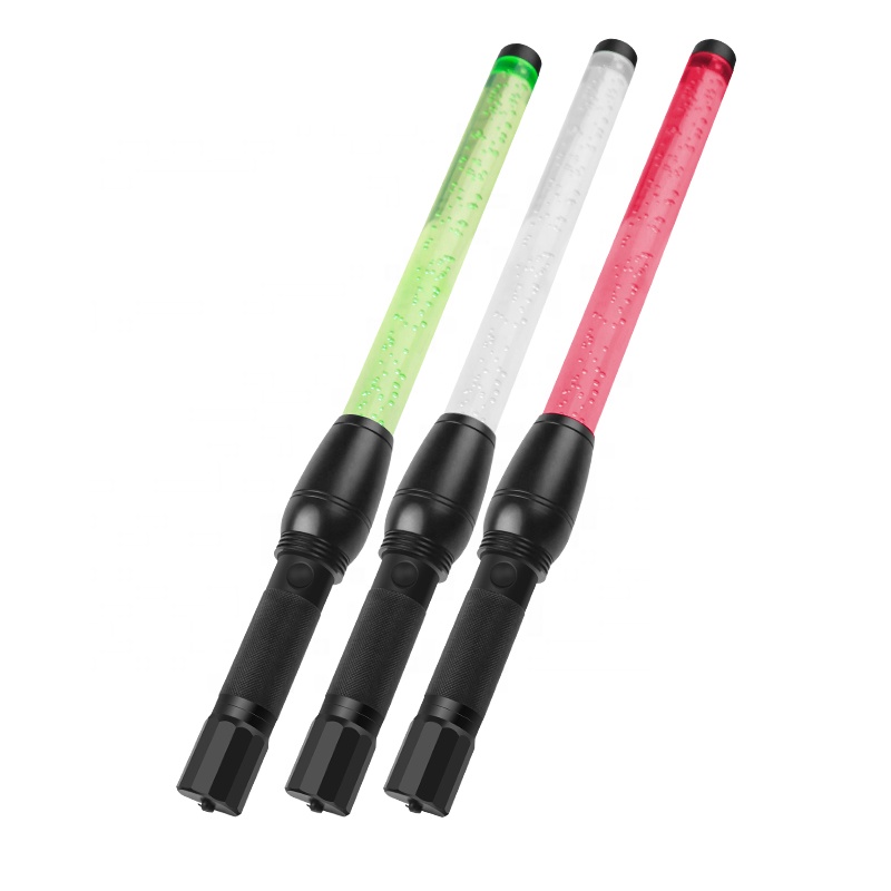 Lampe Torche De Sécurité Extérieure - Bâton Lumineux D'urgence Multifonction - Aluminium - Neuf
