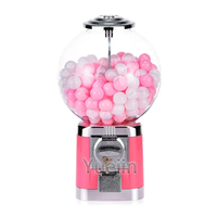 Distributeur de bonbons, machine à boules de gomme, machine à capsules de jouets pour enfants, garantie 1 an, langue anglaise, fabriqué en métal