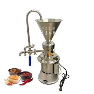 Hot sales stainless steel Food grade small lab colloid mill machine electrical grinder for bitumen peanut butter