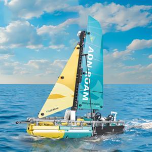 Nouveauté cadeaux voilier 3D bricolage bateau modèle ensemble blocs de construction briques jouets pour enfants adulte cadeau décor <span class=keywords><strong>à</strong></span> la maison - Product Image 6