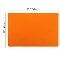 Tapis de repas en silicone personnalisés, multicolores, écologiques, de forme rectangulaire, avec motif paysan, différentes tailles, pour le transport et les voyages en extérieur