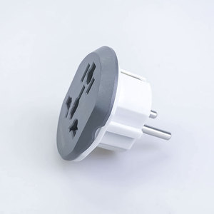 VGT Universal Electrical Travel <strong>Adapter</strong> Pin Power Plug 16A BS Plug 16amp Plug <strong>Switches</strong> and <strong>Sockets</strong> Manufacture Single Pole - Product Image 3