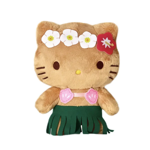 Peluche de Felpa de Algodón PP de 8 Pulgadas/20 CM de la Serie Sanrios para el Gato <span class=keywords><strong>Hawaiano</strong></span>, 50 Aniversario, Juguete de Peluche Suave para la Playa - Product Image 6