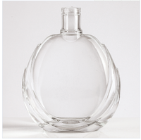 Bouteille de liqueur de luxe 70cl, avec flacon plat en liège, de base épaisse de ml
