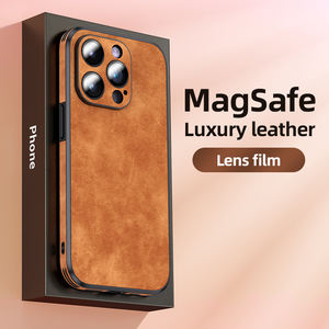 Venta al por mayor de fundas de teléfono magnéticas de cuero PU para <span class=keywords><strong>iPhone</strong></span> 15 14 <span class=keywords><strong>13</strong></span> 12 11 16 Pro Max <span class=keywords><strong>Funda</strong></span> de teléfono móvil Shell <span class=keywords><strong>Funda</strong></span> Coque - Product Image 2