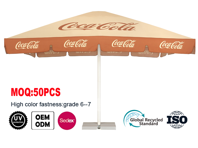 large coca cola patio umbrella tilts 7 Market Experience the perfect blend of modern aesthetics and premium protection with the 11 Cola Outdoor Large Foldable Waterproof