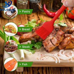 Brocha de Silicona para Barbacoa y Repostería, Resistente al Calor, Apta para Alimentos, con Mango Largo para Hornear, Color Personalizado - Product Image 4