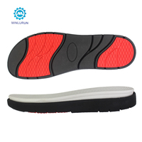 Semelle de chaussure en néon EVA MD, sandales avec Logo personnalisé, nouveau Design de haute qualité