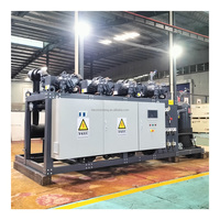 Unidad de Refrigeración Thermoking con Compresor de Tornillo Paralelo, Intercambiador de Calor y Unidad Condensadora para Contenedores Frigoríficos