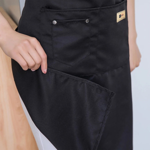 เครื่องแบบพ่อครัวผ้าแฟชั่นใหม่ระบายอากาศได้ดีผ้ากันเปื้อนสำหรับผู้ใหญ่สำหรับทำอาหารในครัวทนน้ำมันใช้ได้ทุกฤดูจัดเลี้ยง - Product Image 3