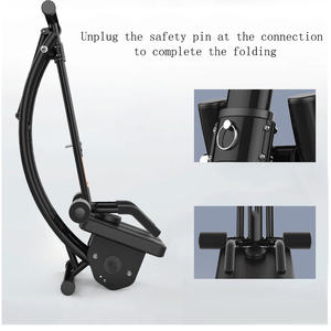 Placas Abdominais <span class=keywords><strong>Rocket</strong></span> Boards, Treinador Muscular, Máquina de Cintura Fina Dobrável, Rolo <span class=keywords><strong>Abdominal</strong></span> Deslizante, Equipamento de Fitness Indoor - Product Image 4