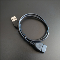 5FT 0,5 M 1M 1,5 M USB 2,0 macho a hembra Cable USB Cable de extensión Cable de sincronización de datos de súper velocidad para PC Teclado de computadora portátil