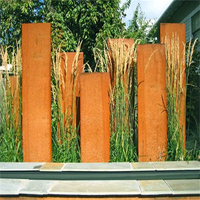 Corten – clôtures d'intimité en acier, jardin, maison, construction de bétail, panneaux de clôture/clôture en métal