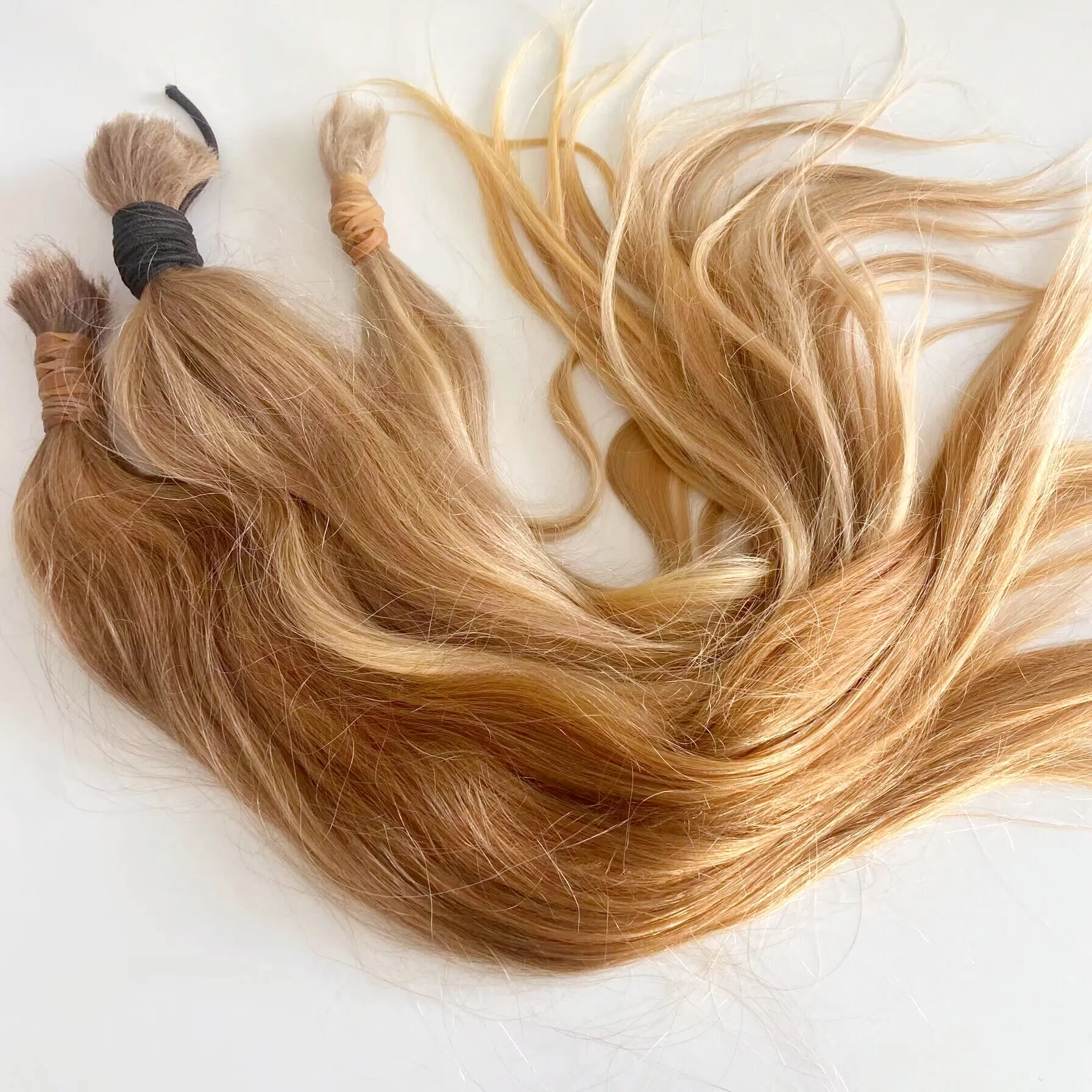 Groothandel Human Hair Bulk Hair Extensions 100% Zijdeachtige Rechte Onverwerkte Maagdelijke Russische Human Hair Bulk