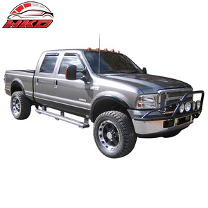Pare-soleil pour fenêtres de voiture F250 F350 F450 F550 Super Duty Crew Cab 99-16, protection contre la pluie, protection des fenêtres latérales des portes - Product Image 2