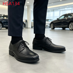 LXG, Cile 4S Shop Scarpe da Uomo in Pelle con Punta Quadrata Hua Singh, Eleganti <span class=keywords><strong>e</strong></span> Facili da Pulire, Cuciture Raffinate, Scarpe Derby HSA134 - Product Image 2