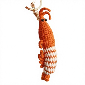 Nuevo Colgante Tejido a Mano de Lana con Diseño Moderno de Metapenaeus <span class=keywords><strong>Ensis</strong></span> Prawn, Hecho a Mano, Ecológico, para el Hogar o Aniversario - Product Image 1