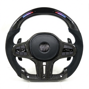 Volante Deportivo TDD de Lujo en Cuero y Fibra de Carbono para las Series 3/5/7 G20/G2X/G3X M3/M4/M5 33, con Agarre de 40 mm y 4 Radios - Product Image 1