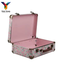 Boîte en carton ondulé personnalisable pour enfants, emballage recyclé, finition brillante ou mate, valise en carton pour filles