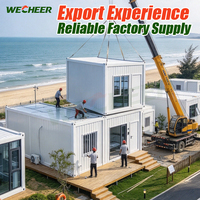 Vente directe Wecheer - Maison mobile pliable préfabriquée, maison conteneur pliable isolée, logement temporaire