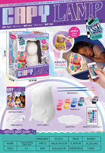 Nuevos Productos Kit <span class=keywords><strong>de</strong></span> Pintura <span class=keywords><strong>Manualidades</strong></span> DIY Gato Luz Nocturna Pintada a Mano <span class=keywords><strong>para</strong></span> <span class=keywords><strong>Niñas</strong></span> y Niños <span class=keywords><strong>de</strong></span> 6+ Años - Product Image 4