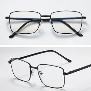 Lunettes de lecture en alliage de titane, monture complète, protection contre la lumière bleue, unisexe, verres PC, indice 1.56, DD1022724856 - Product Image 1