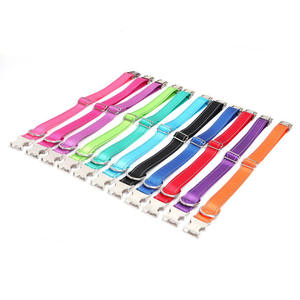 Hochwertige Metalls chnalle Hunde halsband Reflektierende solide Nylon Haustier Hunde halsband Custom <span class=keywords><strong>China</strong></span> Großhandel - Product Image 5