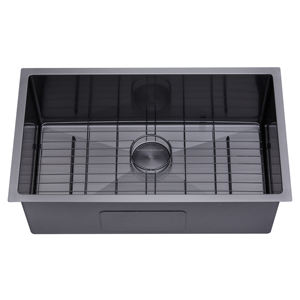 25x 20英寸工业强度手工水槽-防滑底网 + 高容量排水 - Product Image 6