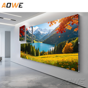 จอแสดงผลวิดีโอวอลล์ LED แบบติดตั้งภายในอาคาร EU AOWE 500*500 มม. 8K 4K SMD HD P1.2 P1.5 P1.8 P2 P2.5 P3 สีเต็มรูปแบบ บางเฉียบ - Product Image 1