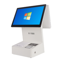 Máquina de monitor de PC de escritorio con pantalla táctil con precio de software Pos Impresora térmica Top Linux Pos Systems para venta al por menor/tienda/restaurante