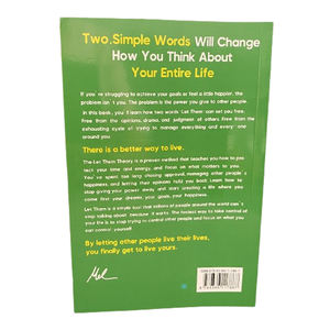 La Teoria 'Lasciagli Essere' un Strumento <span class=keywords><strong>che</strong></span> Cambia la Vita, su cui Milioni di Persone Non Possono Fermarsi <span class=keywords><strong>a</strong></span> Parlare, <span class=keywords><strong>Libro</strong></span> in Vendita - Product Image 4
