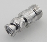 Adaptador RF BNC macho a BNC macho