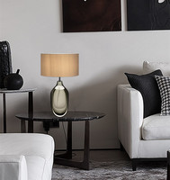 Lampe de table en verre de Murano LED de qualité supérieure en gros pour la maison, l'hôtel, le salon, la table de chevet, le bureau, la chambre à coucher