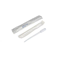 Pipette Pasteur en plastique jetable de 3 ml pour laboratoire médical Sorfa, pour l'ajout ou le retrait de milieux