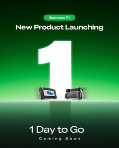 เครื่องสแกน 3 มิติ Creality Sermoon P1 พร้อม Wi-Fi 7 ในตัว หน้าจอสัมผัส แบตเตอรี่ในตัว ระดับอุตสาหกรรม สำหรับสแกนชิ้นส่วนเครื่องประดับและงานศิลปะ - Product Image 5