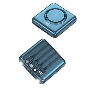 Batterie portable sans fil 10000mah, logo personnalisé, powerbank - Product Image 4