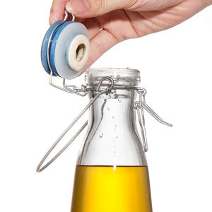 Botellas de vidrio de <span class=keywords><strong>Coquito</strong></span> de 32 onzas, duradero, con tapa abatible, gran oferta - Product Image 3