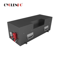 Baterai Lithium Iron Phosphate CYCLENPO 48V 100/200Ah 4000 Siklus, Garansi 5 Tahun, Dilengkapi Bluetooth BMS untuk EV ESS