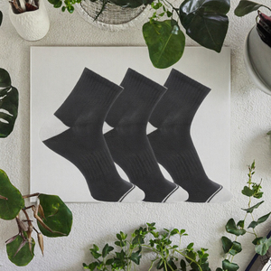 Chaussettes de sport pour femmes, respirantes, en coton mélangé, antidérapantes, écologiques, avec grip pour le yoga, compression, jacquard personnalisé, pour le printemps - Product Image 2