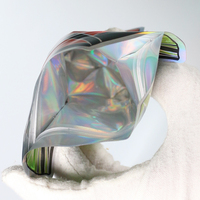 Boîtes de présentation en Mylar comestible personnalisées pour fleurs, bonbons, biscuits, gommes, sucre, gelée, emballage résistant aux enfants, étanche, portable, 3,5 g