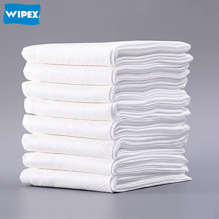 Disposable Beauty Salon Body Towel Non Woven Disposable Hair Towel Disposable Bath Towel For Hotel