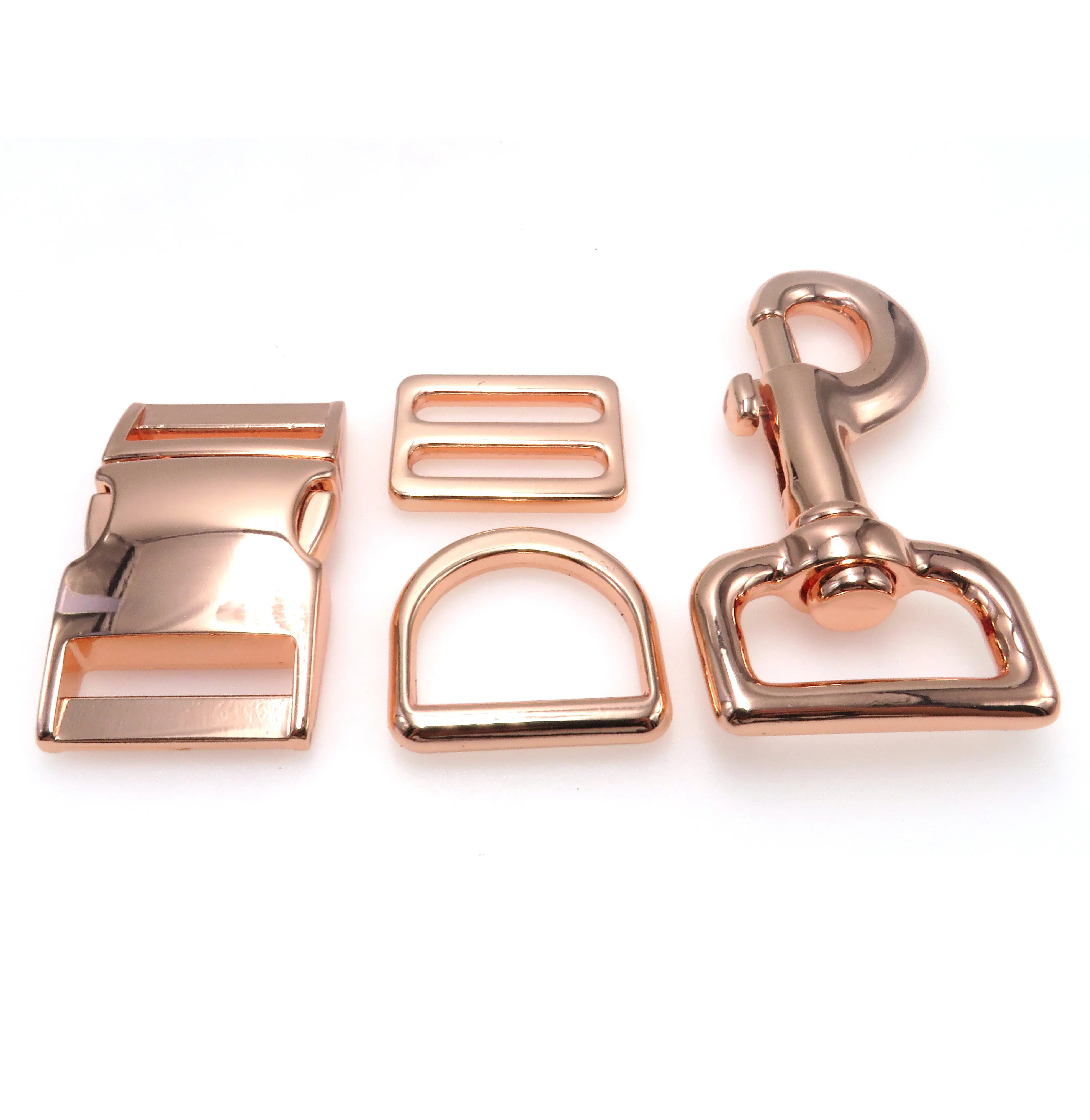 Premium Quality Factory Price Zinc Alloy Metal Dog Collar Buckle set of 4 Accessories Heavy Duty Metal Dog Buckles