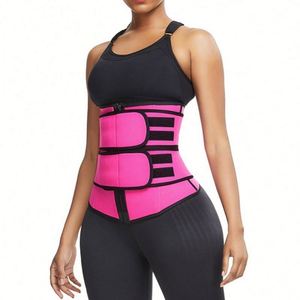 Ceinture de sudation et de fitness pour femme avec fermeture éclair, 100 % polyester, protection professionnelle flexible, par USA Mairun - Product Image 6