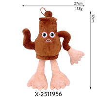 Peluche personnalisée Italian Brainrot Capybara Coconut Character Plush Toy Italian Brainrot Burbaloni Lulilolli Plushies