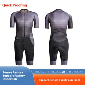 Body de ciclismo personalizable <span class=keywords><strong>para</strong></span> <span class=keywords><strong>hombre</strong></span>, forro polar transpirable, Media manga, deportes al aire libre, <span class=keywords><strong>traje</strong></span> de <span class=keywords><strong>montar</strong></span>, conjunto de sudor de talla grande - Product Image 3